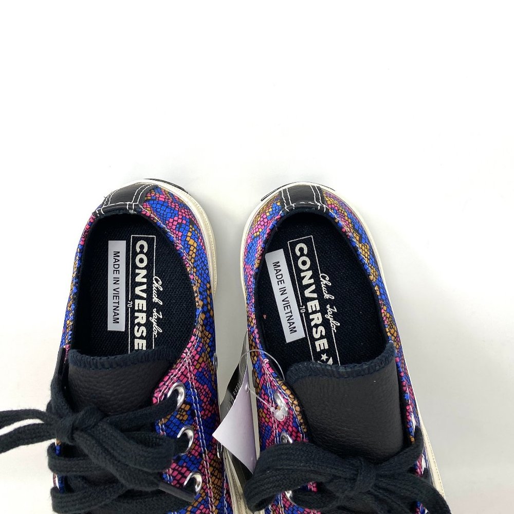 Converse CHUNK 70 OX Blue Pink Egret Canvas Low Top Sneaker Women's Size 570265C - Picture 3 of 11